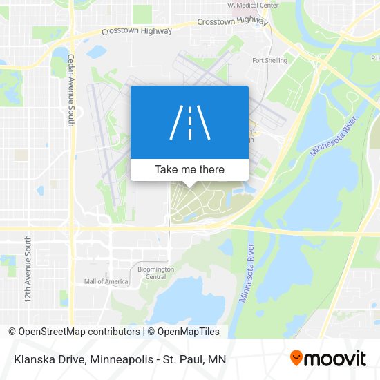 Klanska Drive map