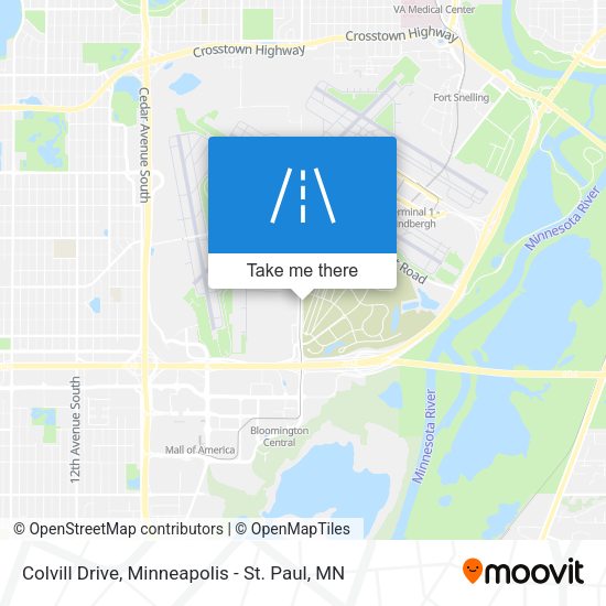 Colvill Drive map