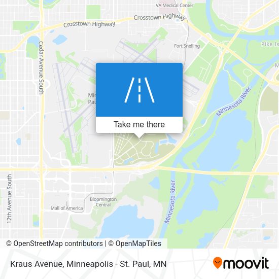 Kraus Avenue map