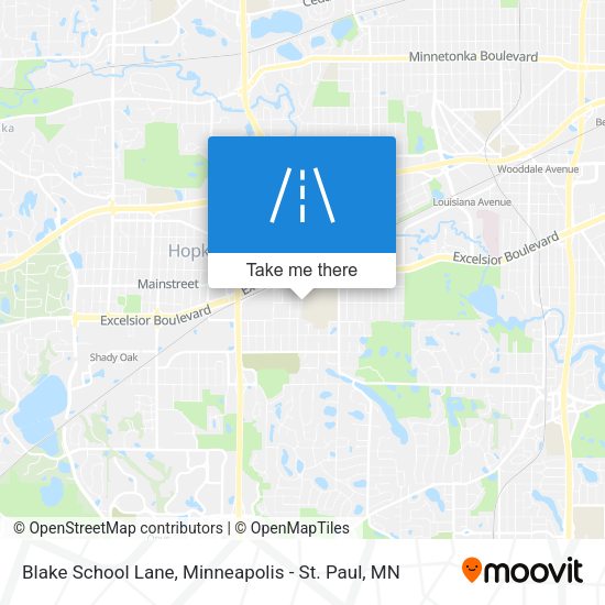 Mapa de Blake School Lane