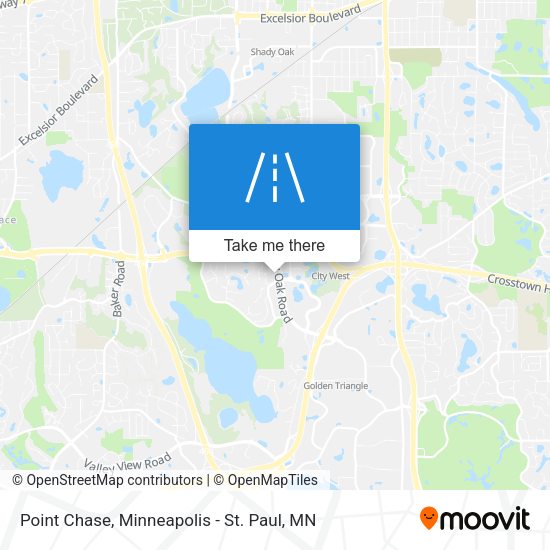 Point Chase map