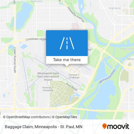 Baggage Claim map