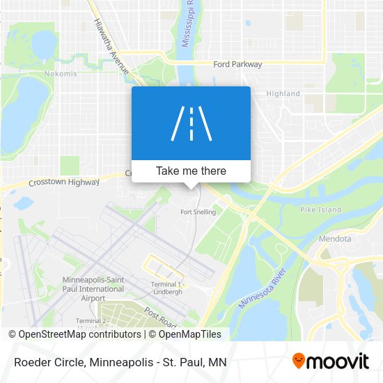 Mapa de Roeder Circle