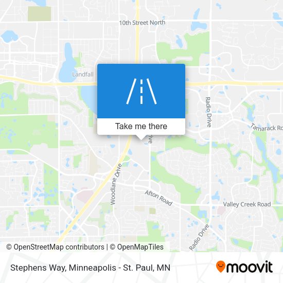 Stephens Way map