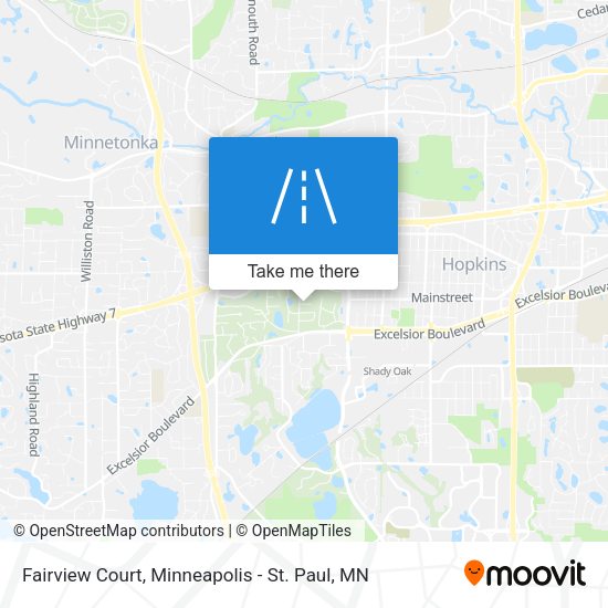 Mapa de Fairview Court