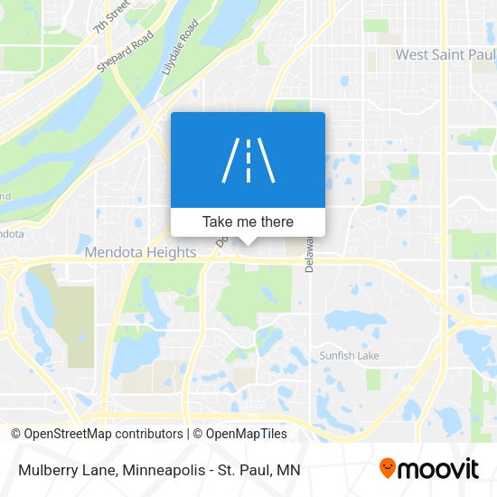 Mapa de Mulberry Lane