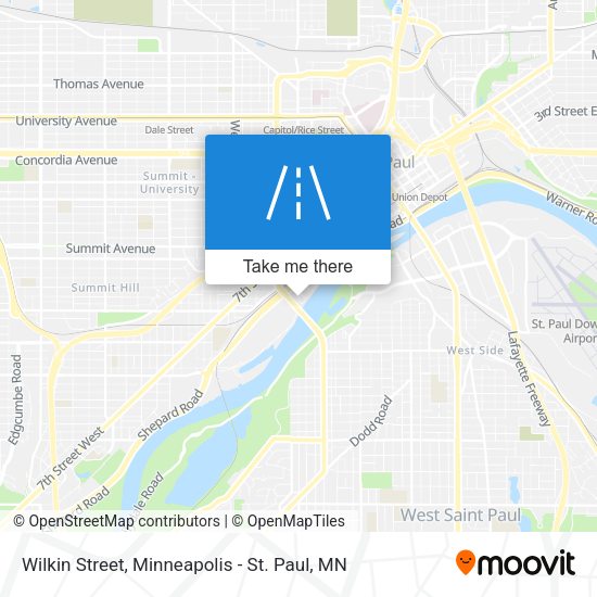 Wilkin Street map