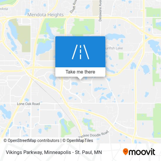 Vikings Parkway map