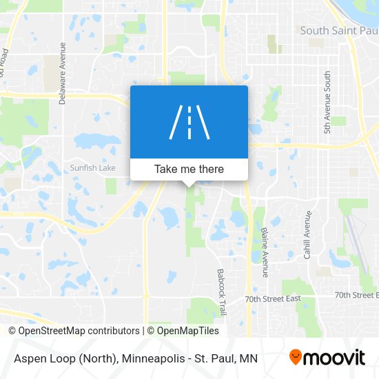 Aspen Loop (North) map