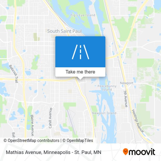 Mapa de Mathias Avenue