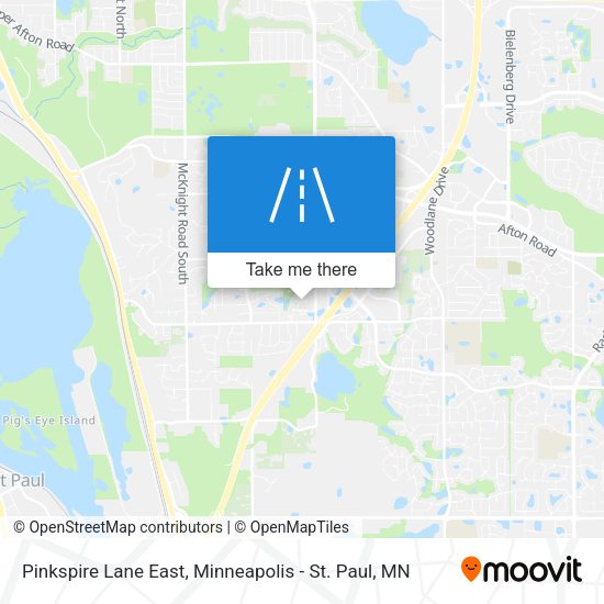 Mapa de Pinkspire Lane East