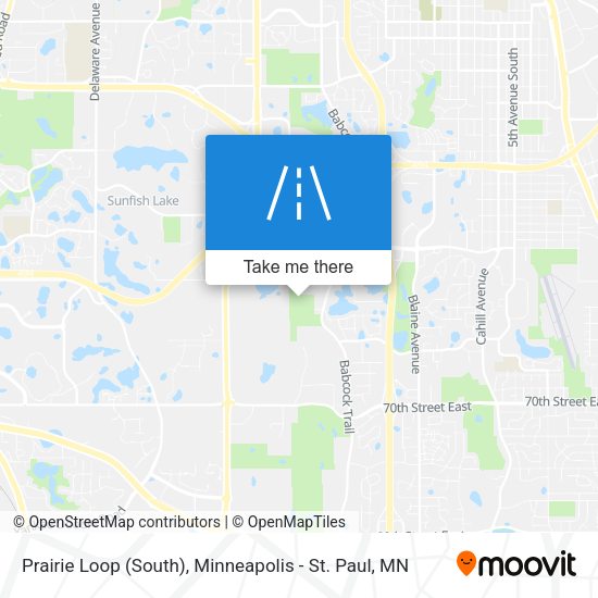 Mapa de Prairie Loop (South)