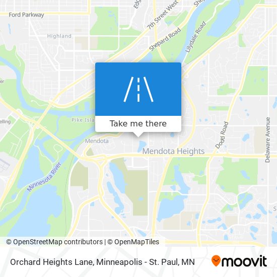 Mapa de Orchard Heights Lane