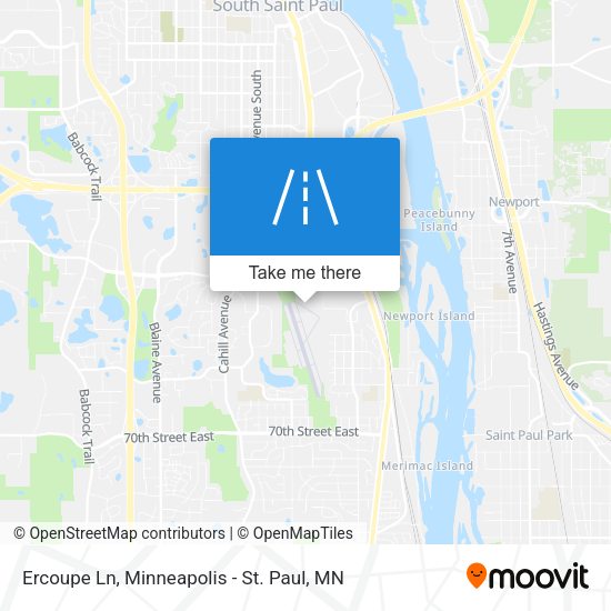 Ercoupe Ln map