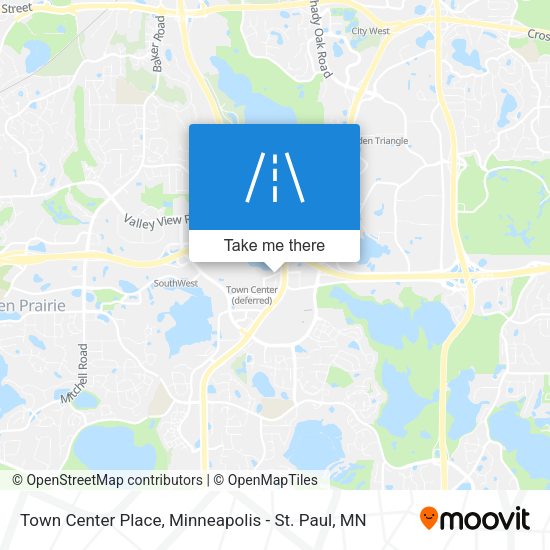 Mapa de Town Center Place