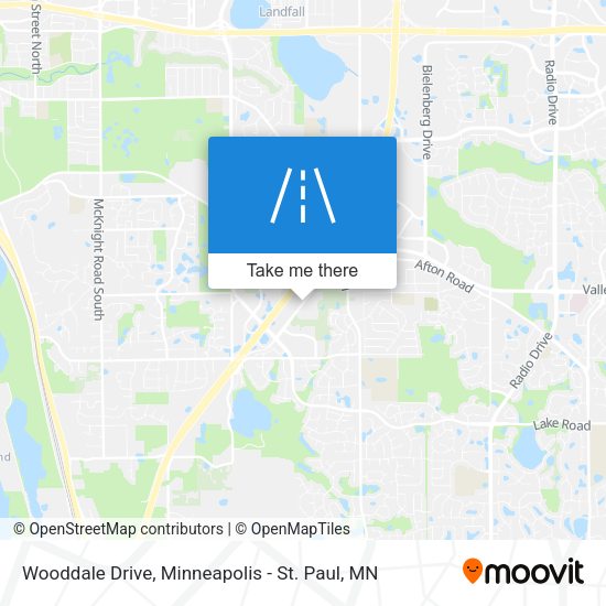 Mapa de Wooddale Drive
