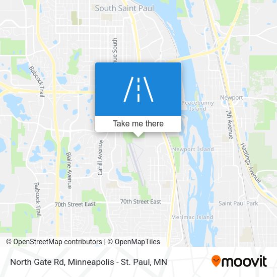 Mapa de North Gate Rd