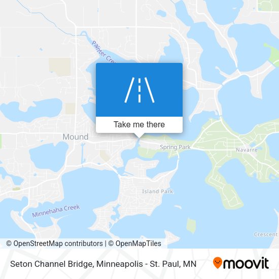 Mapa de Seton Channel Bridge