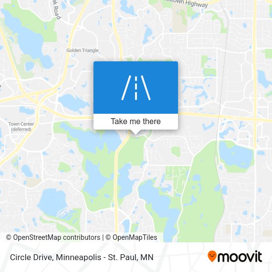 Circle Drive map