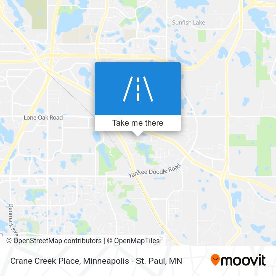 Mapa de Crane Creek Place