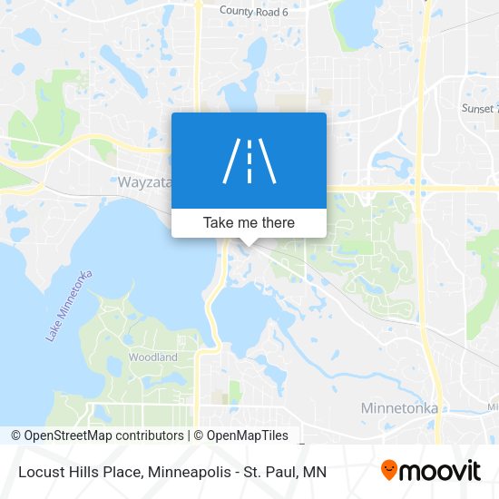 Locust Hills Place map
