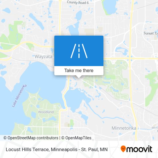 Mapa de Locust Hills Terrace