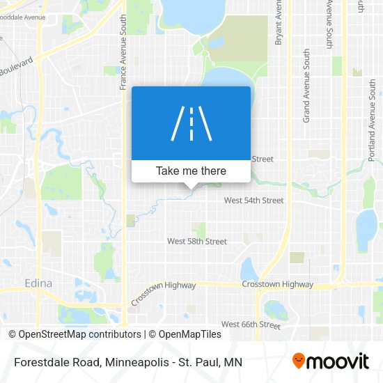 Mapa de Forestdale Road