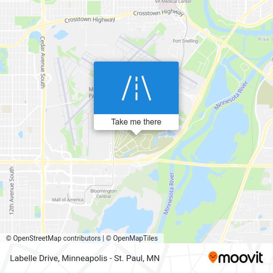 Labelle Drive map