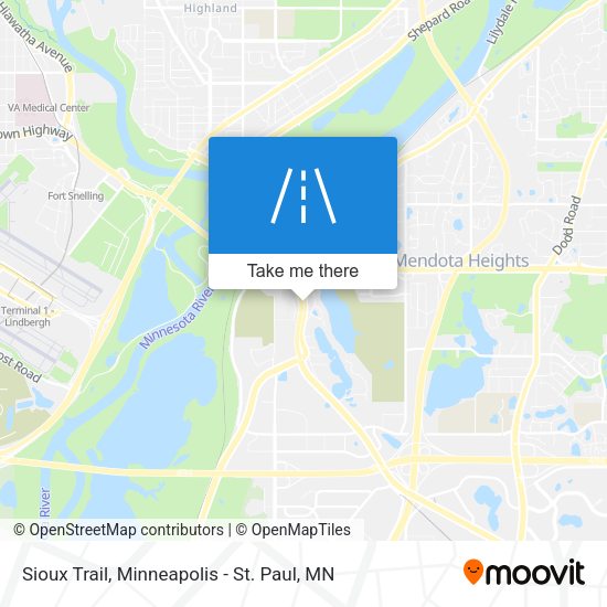 Mapa de Sioux Trail