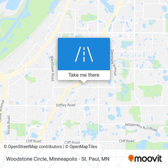 Woodstone Circle map