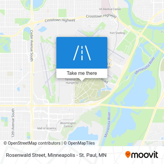 Mapa de Rosenwald Street