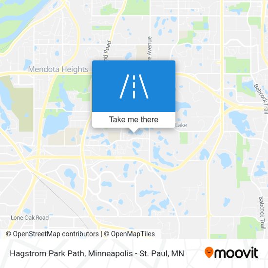 Hagstrom Park Path map