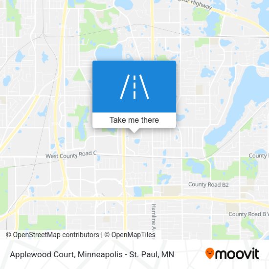 Mapa de Applewood Court