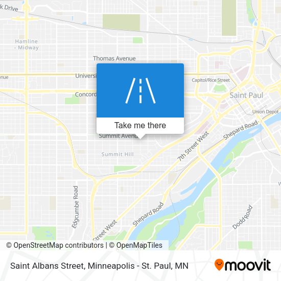 Mapa de Saint Albans Street