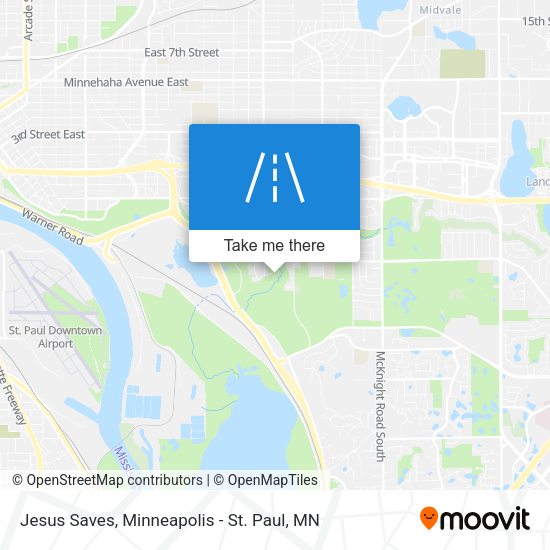 Jesus Saves map