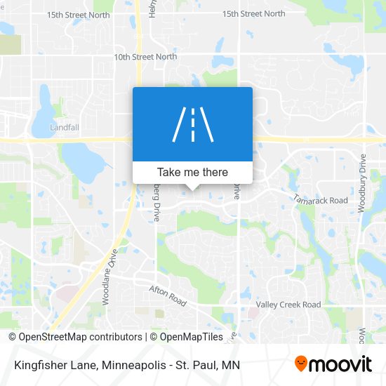 Kingfisher Lane map