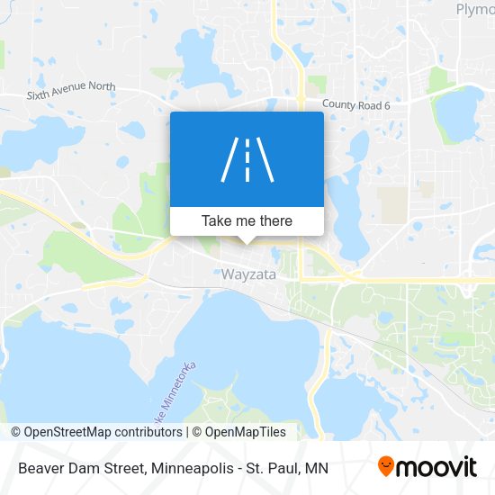 Beaver Dam Street map