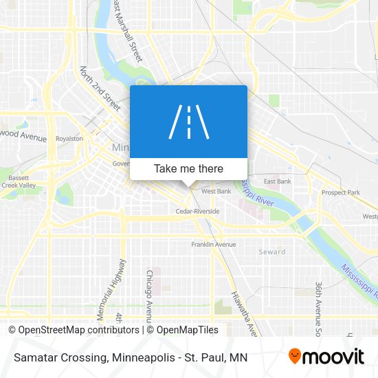 Samatar Crossing map