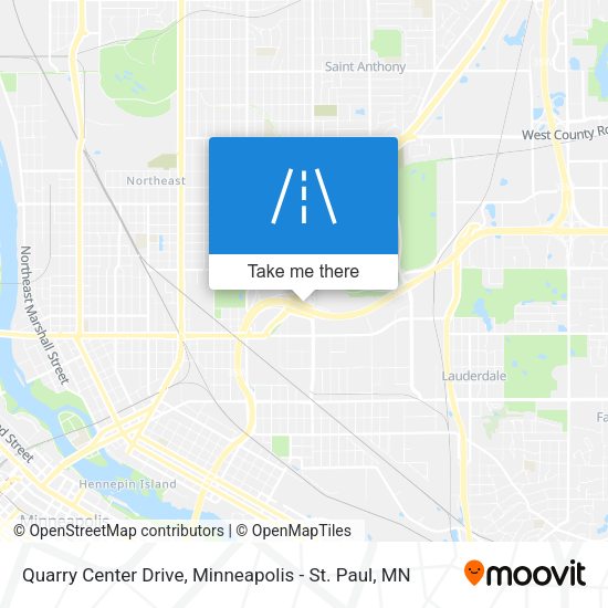 Quarry Center Drive map