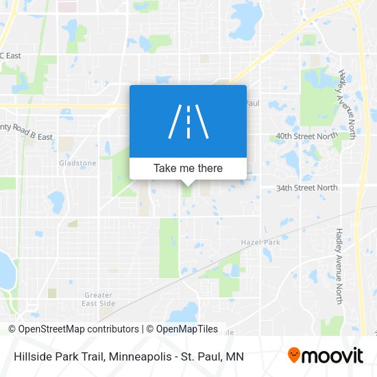 Mapa de Hillside Park Trail