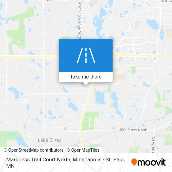 Mapa de Marquess Trail Court North