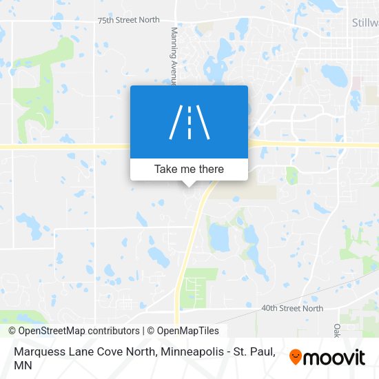Mapa de Marquess Lane Cove North
