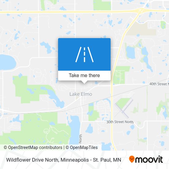 Mapa de Wildflower Drive North