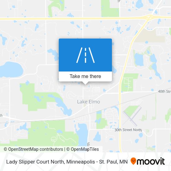 Lady Slipper Court North map