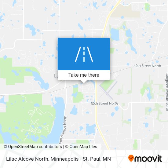 Lilac Alcove North map