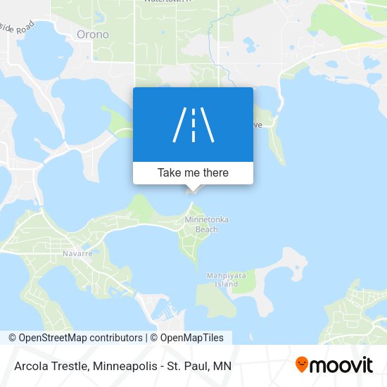 Mapa de Arcola Trestle