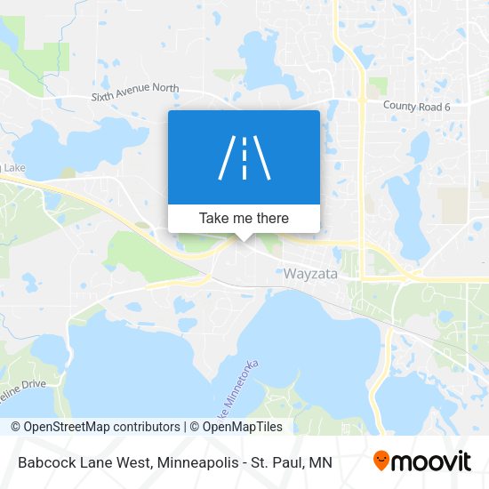 Babcock Lane West map