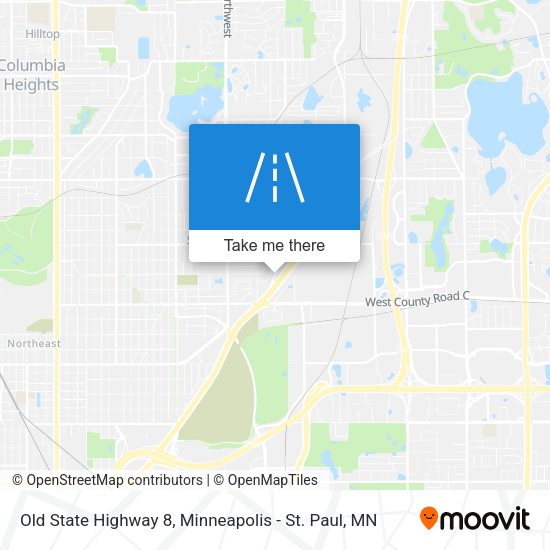 Mapa de Old State Highway 8