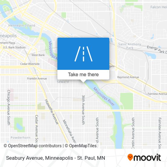 Seabury Avenue map