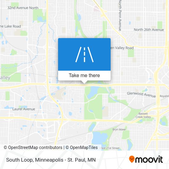 South Loop map